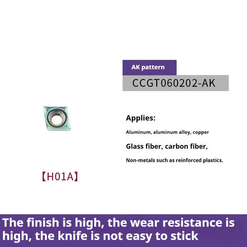 6006 CNC Aluminum Lathe Metal Ceramic Turning Inserts Nano-coated Cylindrical WNMG Bore CCMTAPMT Milling Inserts Shandong Denso Pricision Tools Co.,Ltd.